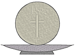 Communion Symbol #1 Embroidery Design