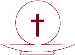 Redwork Communion Symbol Embroidery Design