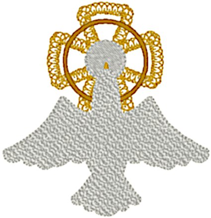 Christian Holy Spirit #2 Embroidery Design