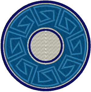 Native American Rosette 4 Embroidery Design