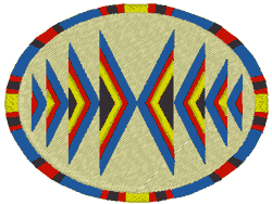 Native American Tribal Symbol 14 Embroidery Design