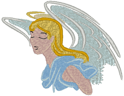 Guardian Angel of the Lord Embroidery Design
