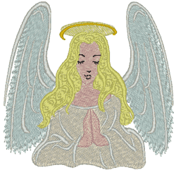 Guardian Angel Gatekeeper Embroidery Design