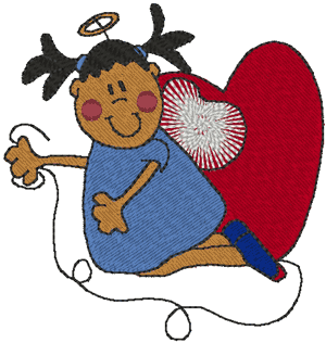 I Love Balloons! Embroidery Design