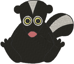 Littlebit: Stinky Embroidery Design