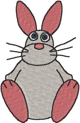 Littlebit: Mike Embroidery Design