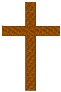 Small Latin Cross Embroidery Design