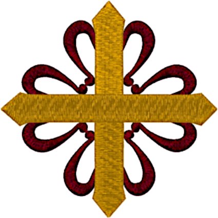 Iberian Cross Embroidery Design