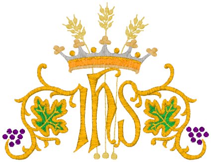 Machine Embroidery Design: Vintage Ecclesiastical Design 385
