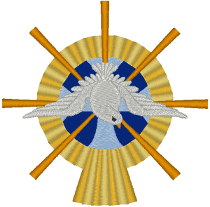 Machine Embroidery Design: Pentecostal Dove