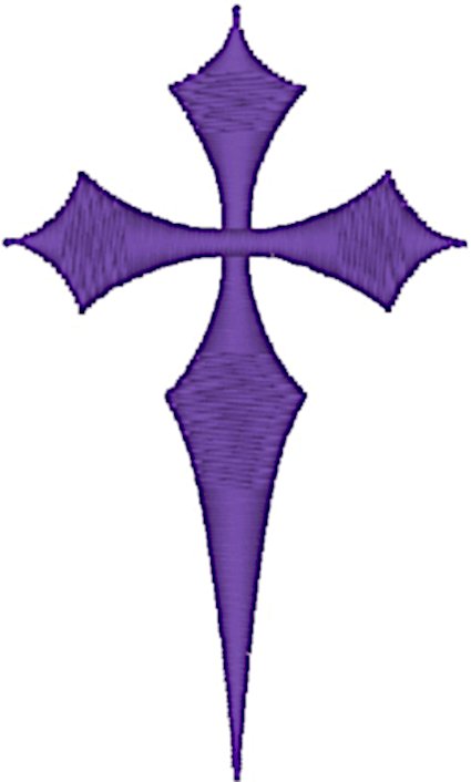 St. James Cross #1 Embroidery Design