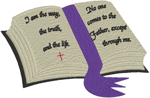 Bible & Scripture Embroidery Design