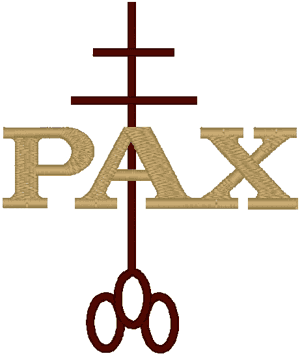 PAX Embroidery Design