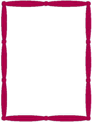 Designer Frame Embroidery Design