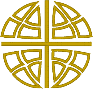 Christian Symbol #3 - One Color Embroidery Design