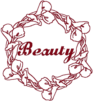 Beauty Calla Lily Wreath Embroidery Design