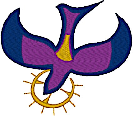 Christian Holy Spirit #4 Embroidery Design