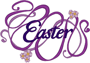 Easter #2 Embroidery Design