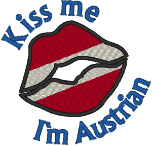 Kiss Me: Austrian Embroidery Design