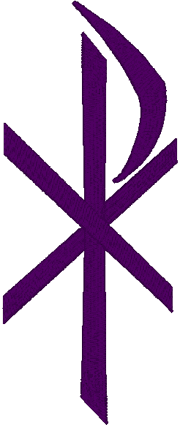 Machine Embroidery Design: Chi Rho #4