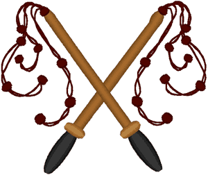 Symbol of Lent Embroidery Design