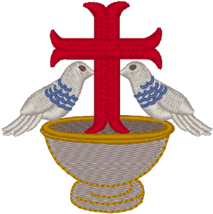 Purification Embroidery Design