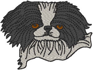 Japanese Chin Embroidery Design
