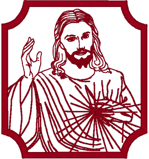 Redwork Small Mercy of God Embroidery Design