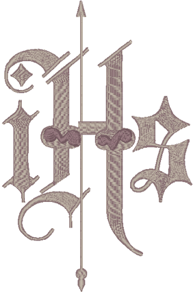 IHS Christogram/Monogram #2 Embroidery Design