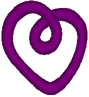 Swirled Heart Embroidery Design