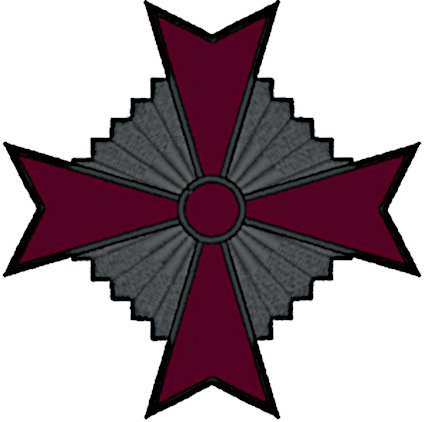 Maltese Cross Embroidery Design