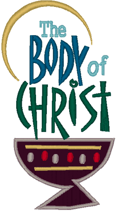 Eucharist #3 Embroidery Design