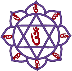 Hexagram & AUM Embroidery Design