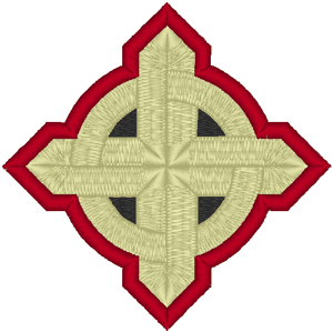 Cardinal Point Celtic Knot Embroidery Design