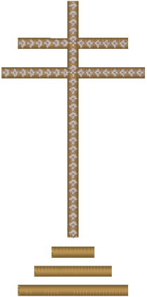 Cross of the Archangels Embroidery Design