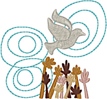 Reconciliation #3 Embroidery Design