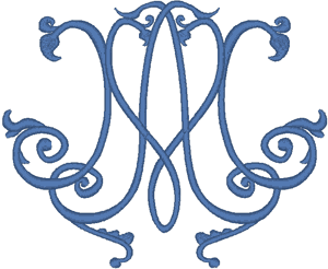 Marian Symbol #3 Embroidery Design