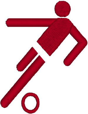 Soccer Pictogram #1 Embroidery Design