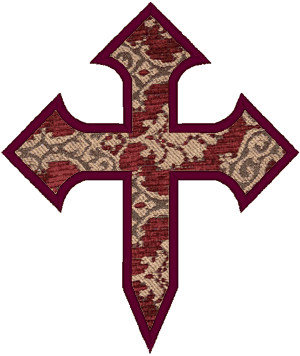Fitchee Cross Applique Embroidery Design