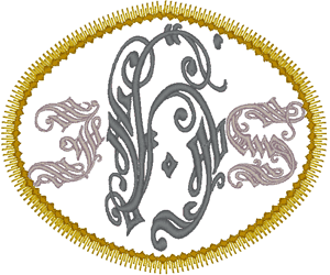 Formal IHS Embroidery Design