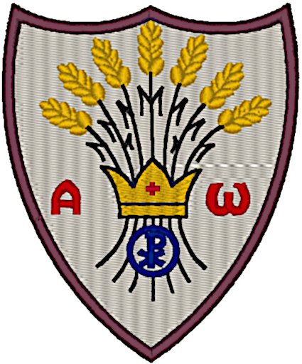 All Saints Shield Embroidery Design