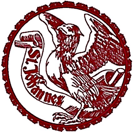 Emblem of St. John the Evangelist  Embroidery Design