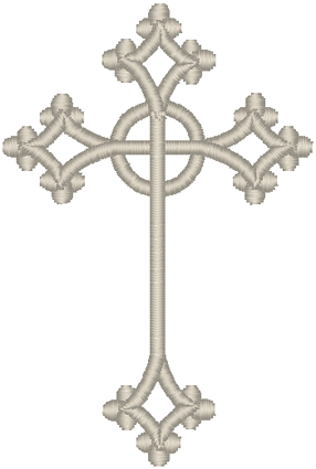 Machine Embroidery Design: Vintage Ecclesiastical Design 238