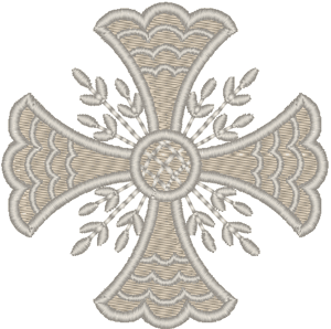 Machine Embroidery Design: Vintage Ecclesiastical Design 271