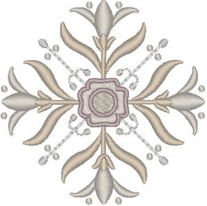 Machine Embroidery Design: Vintage Ecclesiastical Design 267