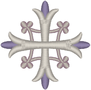 Machine Embroidery Design: Vintage Ecclesiastical Design 328