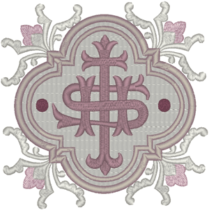 Vintage Ecclesiastical Design 692 Embroidery Design