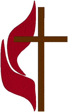 Cross & Flame #1 Embroidery Design