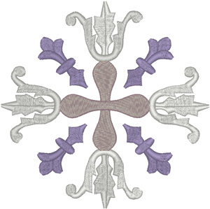 Vintage Ecclesiastical Design 704 Embroidery Design