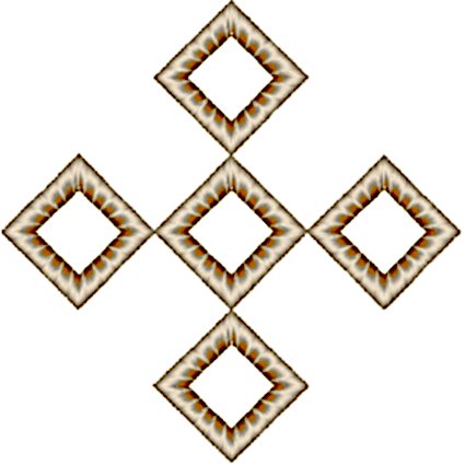 Mascly Cross Embroidery Design